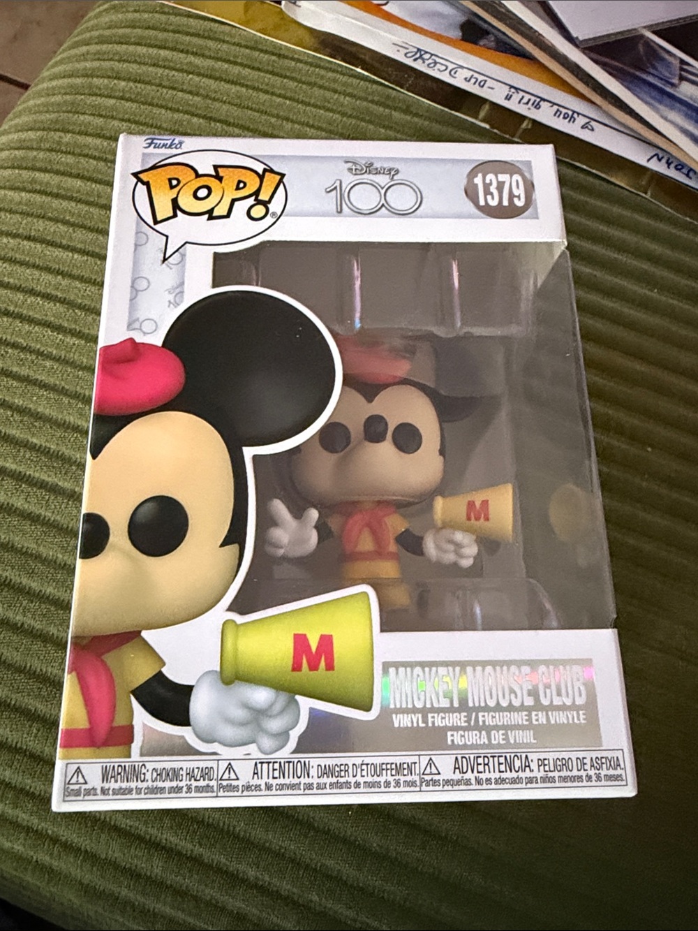 Funko Mickey Mouse Club Pop! Vinyl - Black, Yellow, Red